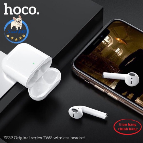Tai nghe Bluetooth Hoco ES39/ES39 PRO - Phiên bản Cao Cấp - Kết nối không dây - Hỗ trợ định vị đổi tên - BH 12 tháng.