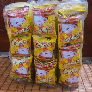 Bịch 20 gói bim bim oishi que socola