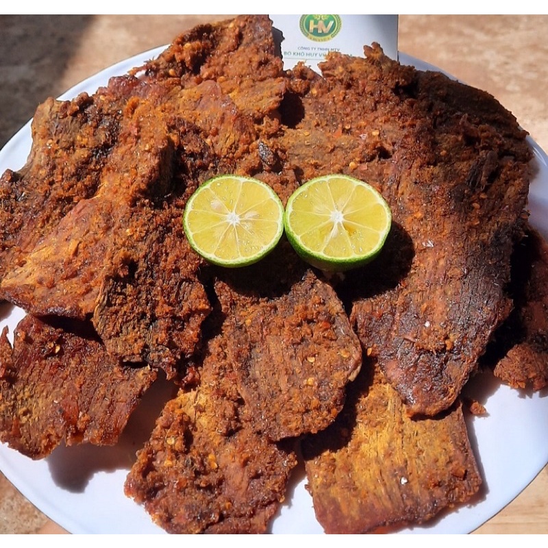 Khô bò miếng 250gr thượng hạng cay ngon bừng vị | BigBuy360 - bigbuy360.vn