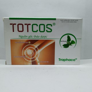TOTCOS TRAPHACO hộp 3 vỉ x 10 viên nang cứng