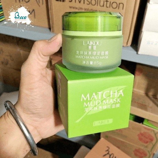 Mặt Nạ Trà Xanh Matcha Mud Mask Laikou