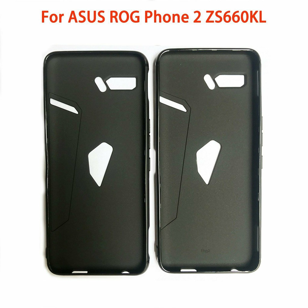 [Ảnh Thật] Ốp lưng Asus ROG Phone 2 ZS660KL Dẻo Đen Nhám