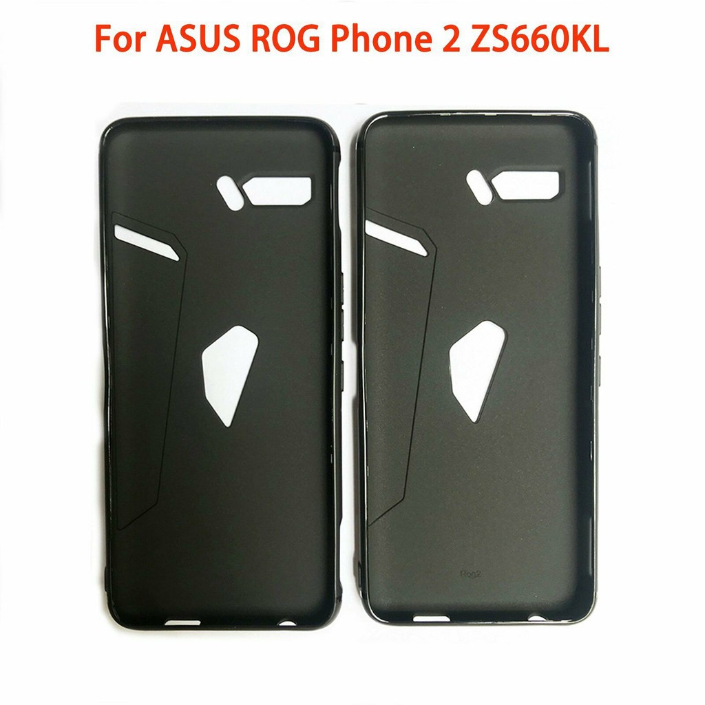 Ốp lưng Asus ROG Phone 2 ZS660KL Dẻo Đen Nhám