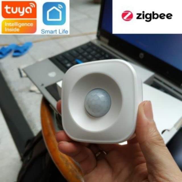 Cảm biến chuyển động Tuya Zigbee  Phiên Bản 2021 mới