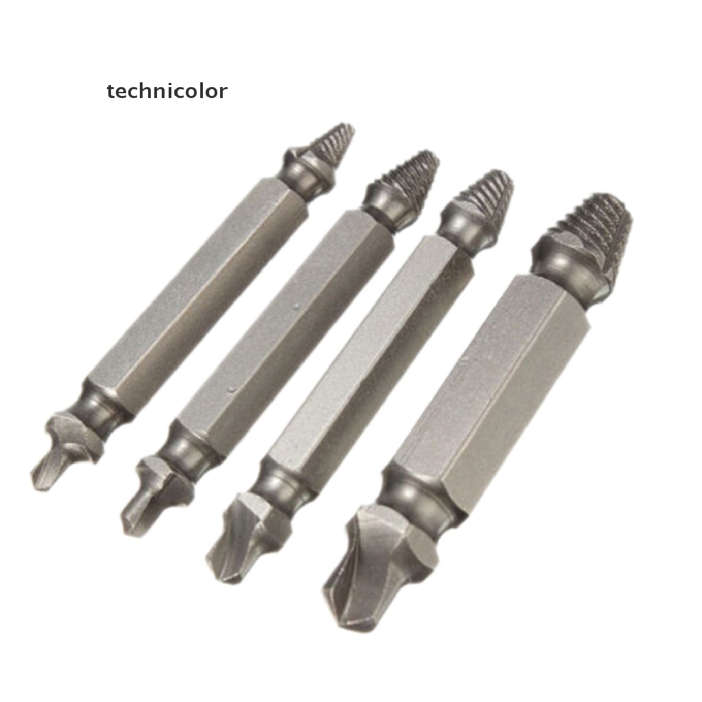 Set 4 Dụng Cụ Tháo Ốc Vít Bị Hỏng Hai Đầu Kỹ Thuật Số