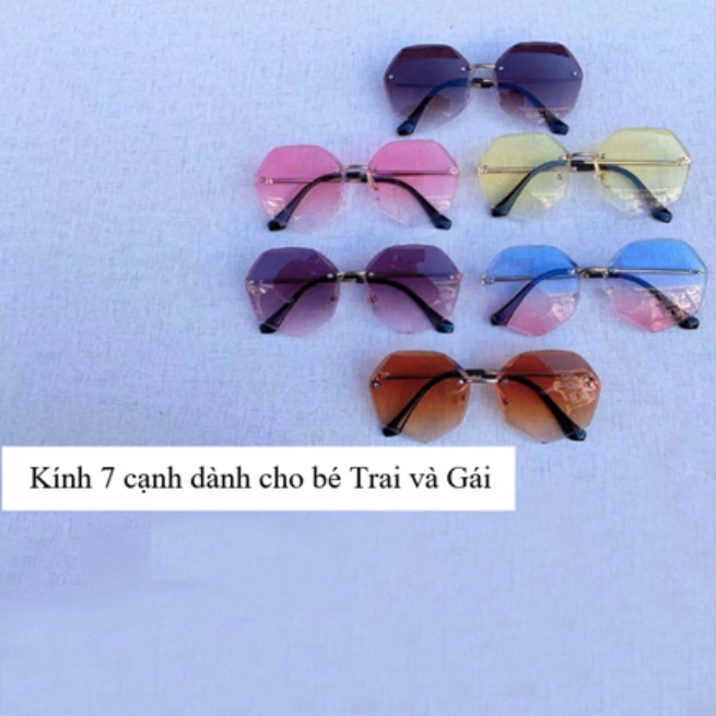 Kính mát cao cấp chống tia UV dành cho cả bé trai và gái siêu dễ thương KR 6089 - thời trang cho trẻ từ 4 tới 15 tuổi