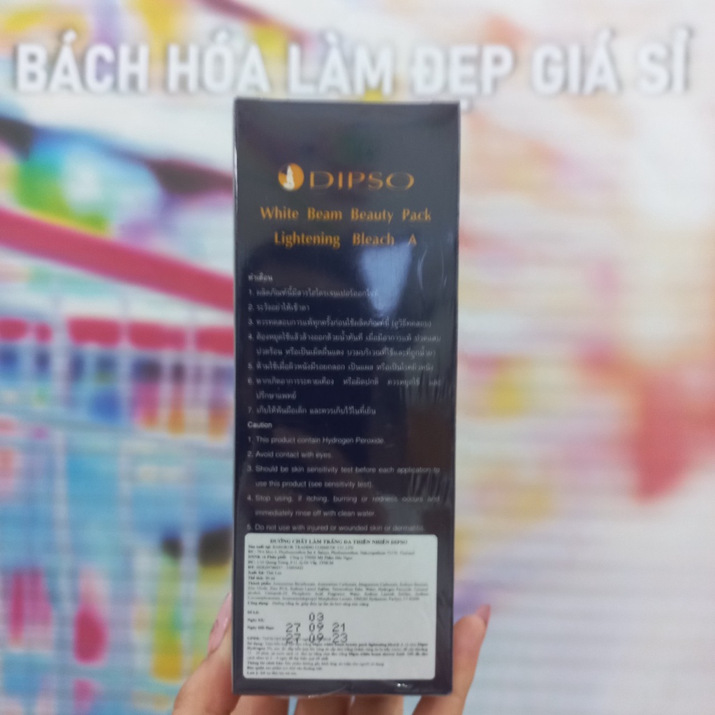 Kem Tắm Siêu Trắng Da Toàn Thân Dipso Thái Lan