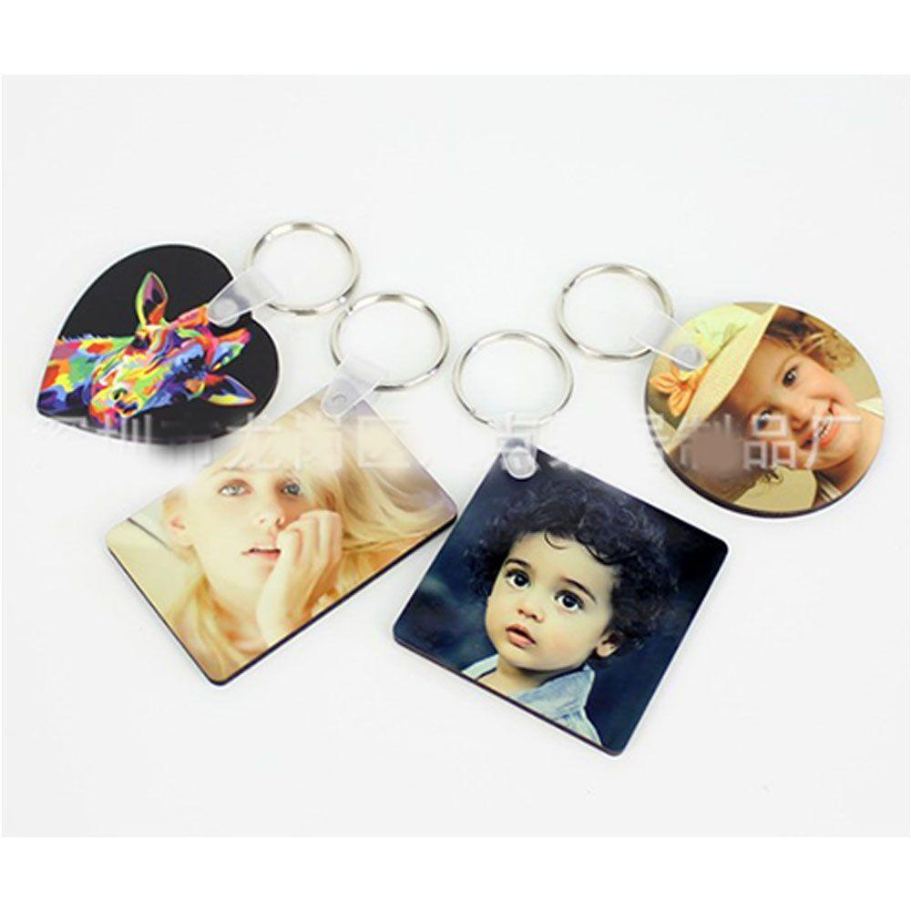 Móc Khóa Bằng Gỗ DIY Kiểu Dáng Mới