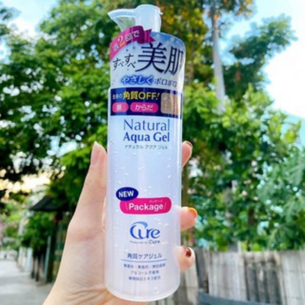 Tẩy da chết Cure Natural Aqua Gel nội địa Nhật Bản 250ml