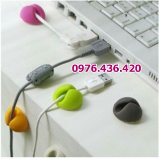 Combo 06 nút giữ dây điện dễ thương