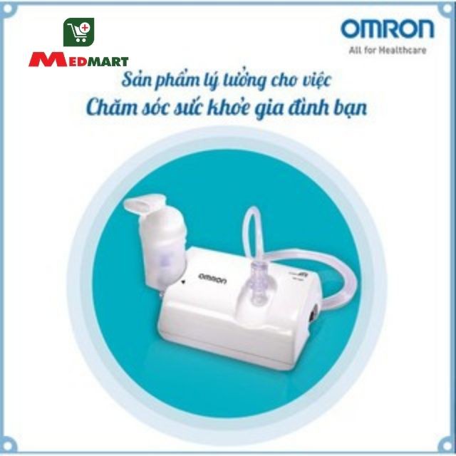 Máy Xông Khí Dung, Mũi Họng, OMRON NE C801, Medmart