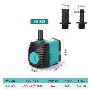 Máy Bơm Bể Cá EBANG EB301- EB308