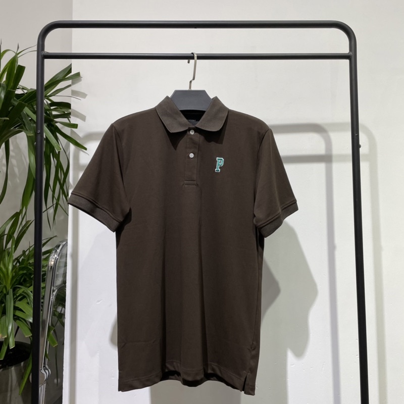 Áo Polo P05 Peaceout Studios Trơn Nhiều Màu Thêu Chữ P