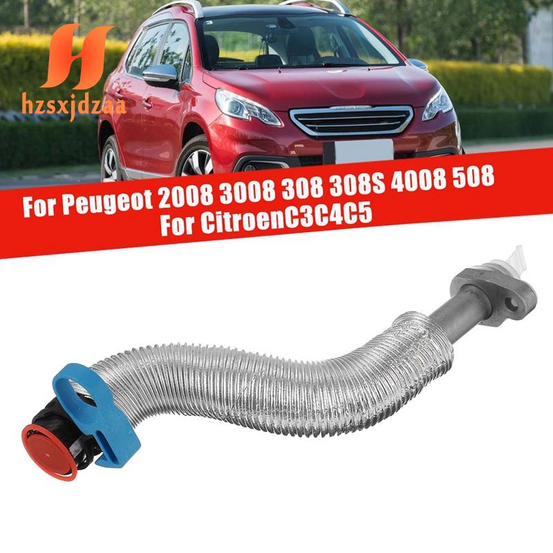 Car Turbo Charger Oil Return Hose for Peugeot 308 308CC 3008 408 4008