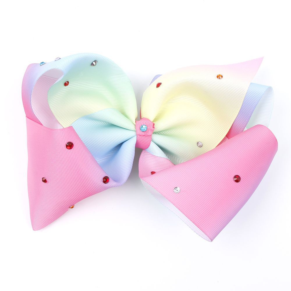 Kẹp tóc hình nơ vải ruy băng