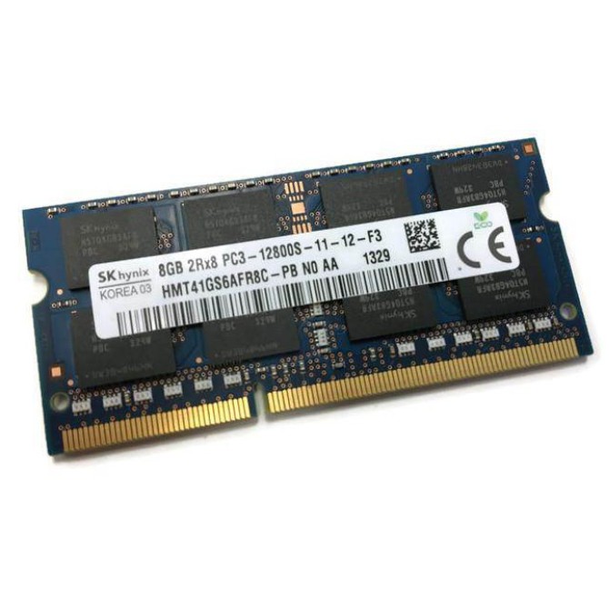 RAM Laptop DDR3 DDR3L 4Gb 8Gb Bus 1333 1600MHz (PC3-PC3L-10600-12800) Samsung, SKhynix, Crucial, Micron, Kingston