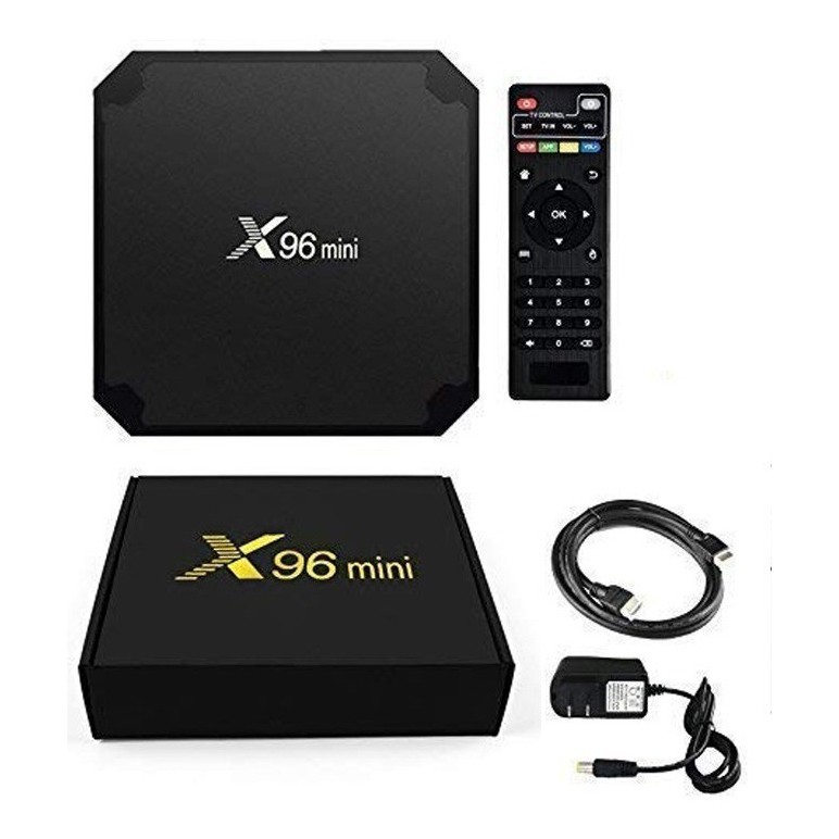 ( HÀNG CHÍNH HÃNG) Đầu Android TV Box X96mini, 2GB ram, 16GB bộ nhớ trong, Android TV 9