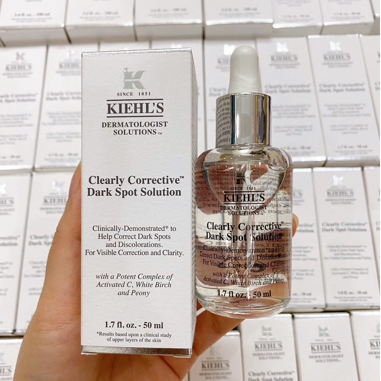 Tinh Chất Giúp Trắng Da, Mờ Thâm - Kiehl’s Clearly Corrective Dark Spot Solution