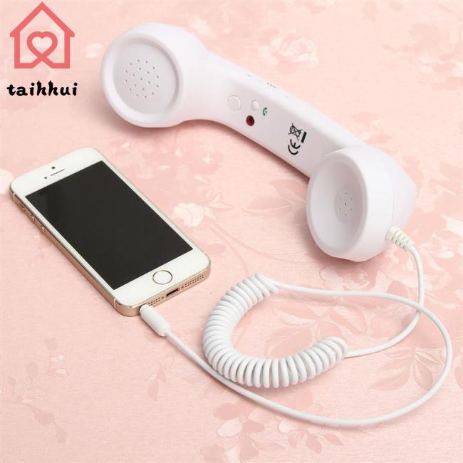 multi 3.5mm Universal Phone Telephone Radiation-proof Receivers Cellphone Handset Classic Headphone MIC Microphone