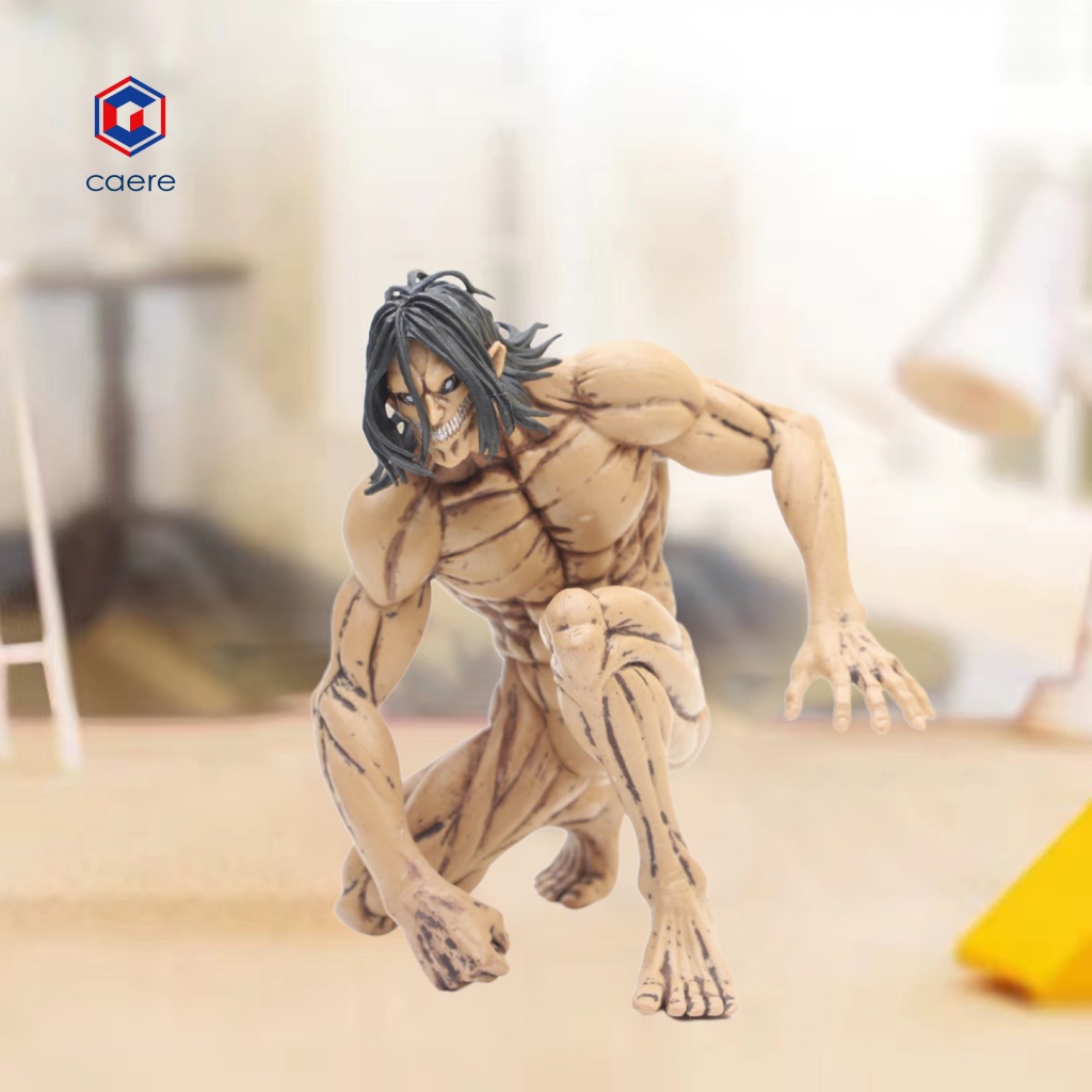 Cae| Mô Hình Nhân Vật Eren-Jaeger Trong Attack on Titan Cao 15cm