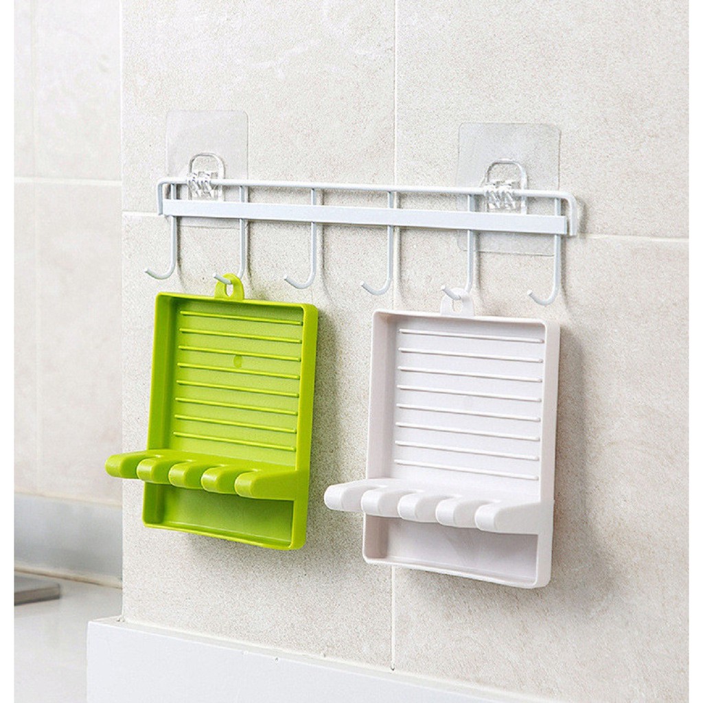 GIÁ ĐỂ THÌA NHÀ BẾP, KÊ NẮP NỒI TIỆN DỤNG, CHỊU NHIỆT (TẶNG MÓC TREO DÁN TƯỜNG 3D)