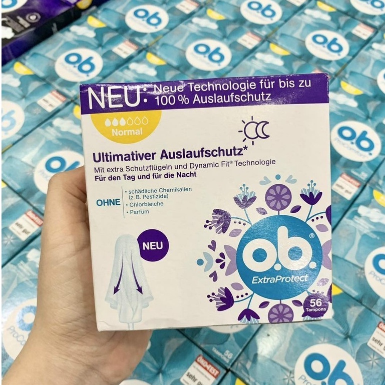 Tampon OB, Facelle, Jessa Đức băng vệ sinh dạng ống siêu thấm êm ái, đủ size - Hàng nội địa