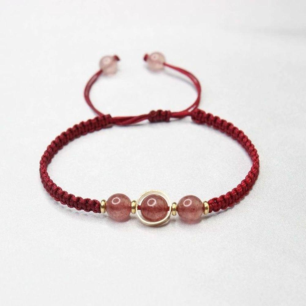 Vòng Tay Dây Bện May Mắn 2Life Phong Cách Retro|Trang Sức Thời Trang