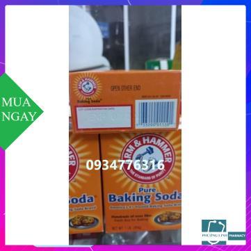 Baking soda hộp giấy 454g