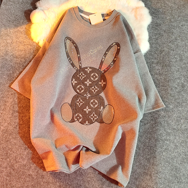 NRVP Áo thun ngắn tay dáng rộng thời trang mùa hè 2021