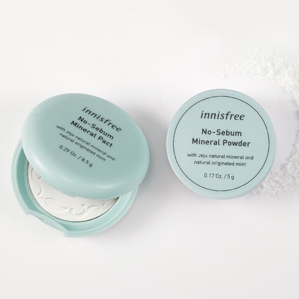 Phấn Phủ Dạng Bột Khoáng – Innisfree No Sebum Mineral Powder