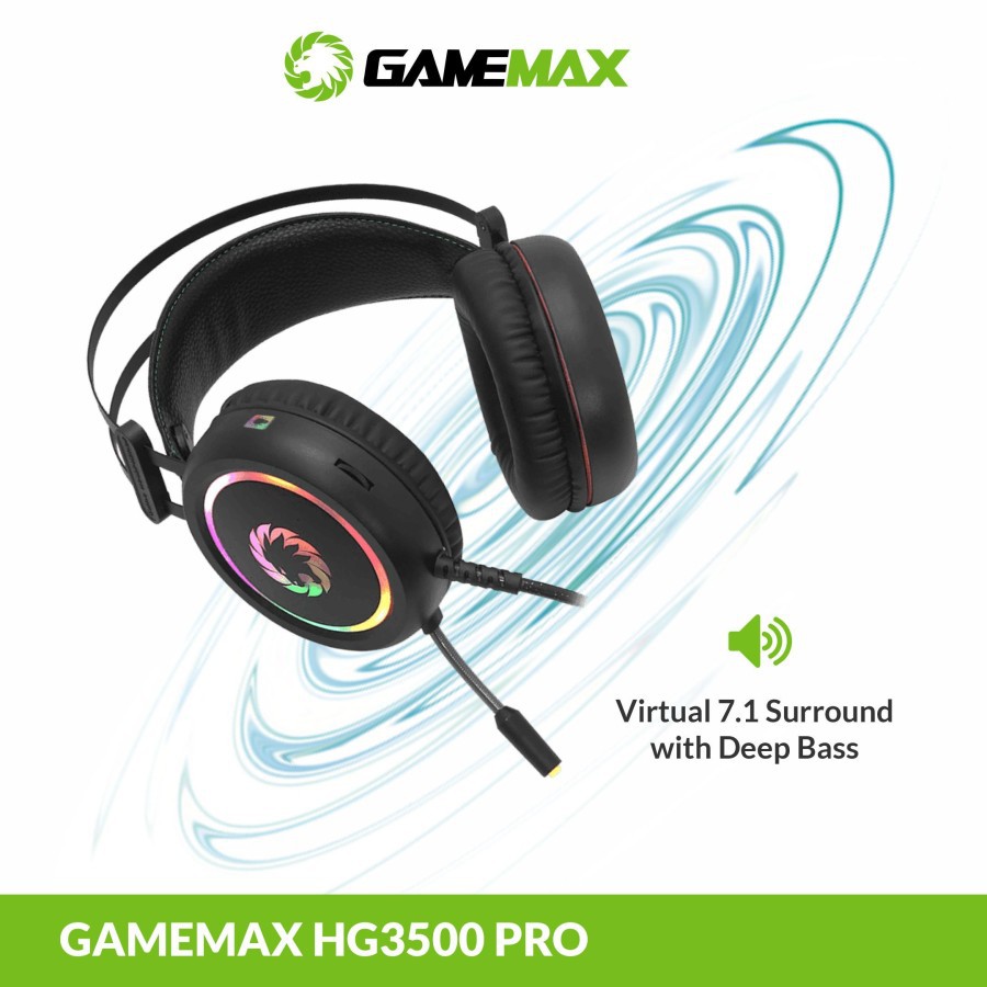 Tai Nghe Chơi Game Chuyên Dụng Cao Cấp Hg3500 Pro Usb 7.1 Rgb