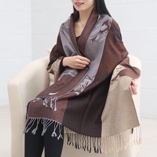 Khăn đũi choàng hoa ly pashmina
