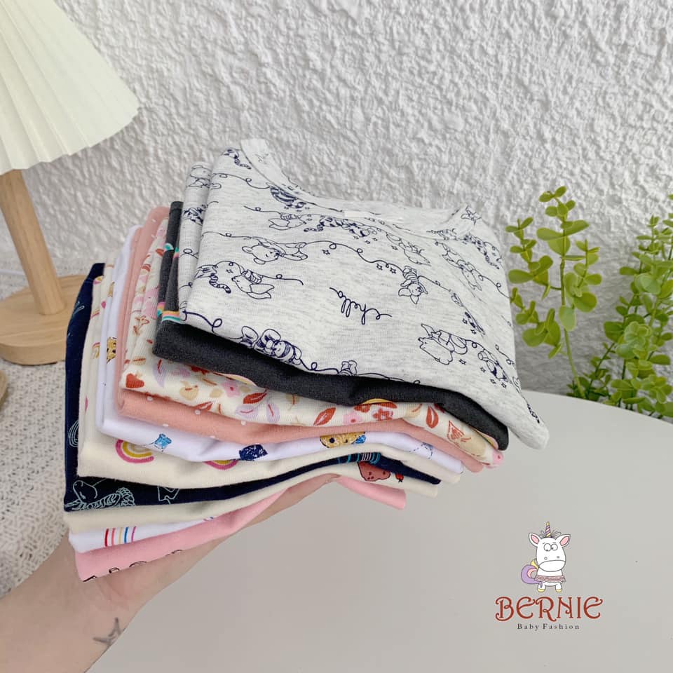 Set 3 áo thun cộc tay bo Bernie cho bé gái