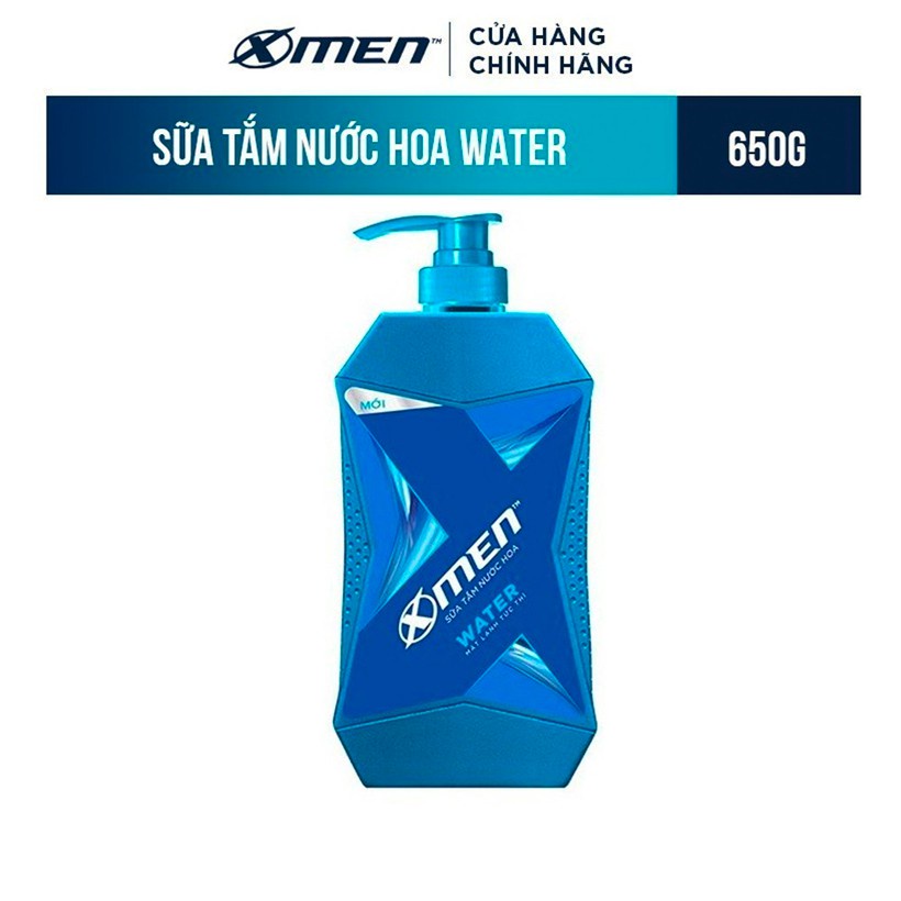 [Mã COSMEN giảm 8% đơn 250K] Sữa Tắm X-Men Nước hoa Water 650G