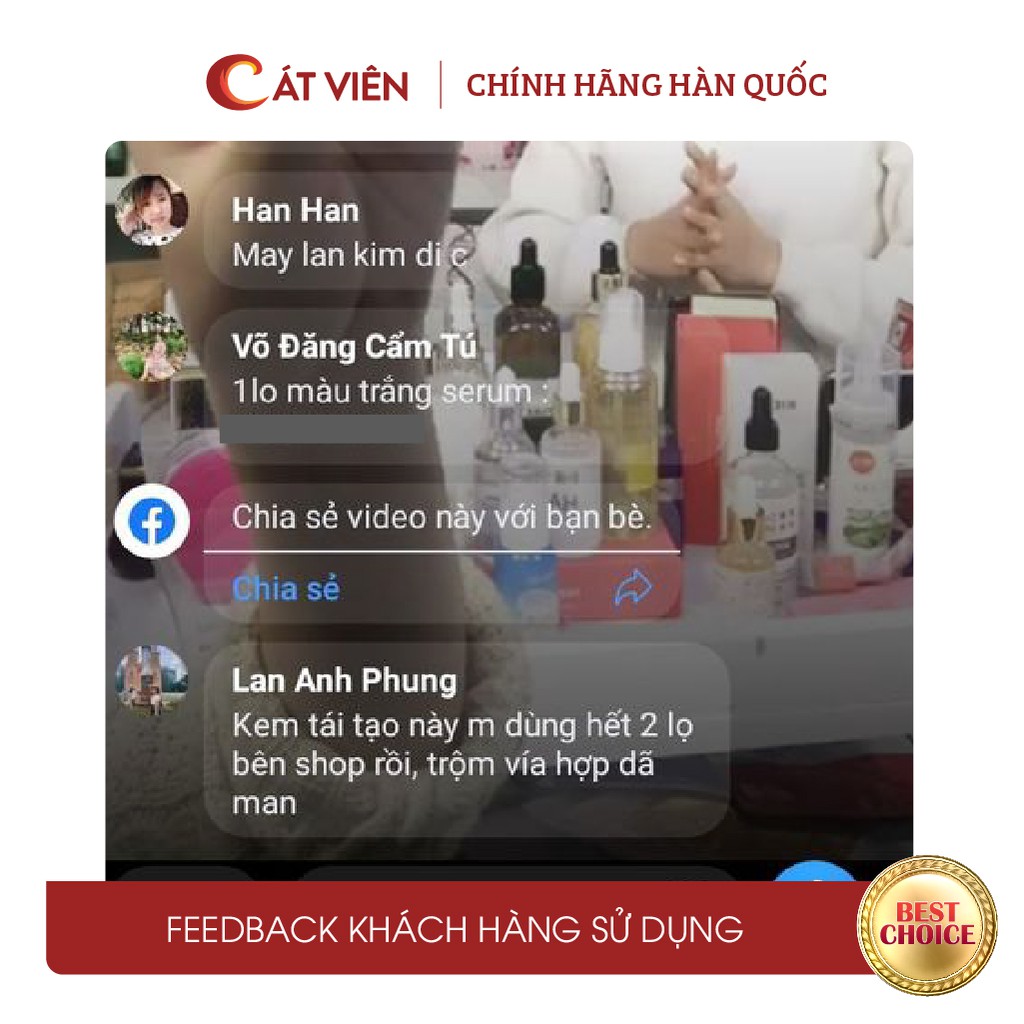 Kem dưỡng da chuyên sâu, dưỡng ẩm, kiềm dầu, phục hồi da sau mụn, nám tàn nhang, chăm sóc da Medicell Aqua Stem Cell Gel