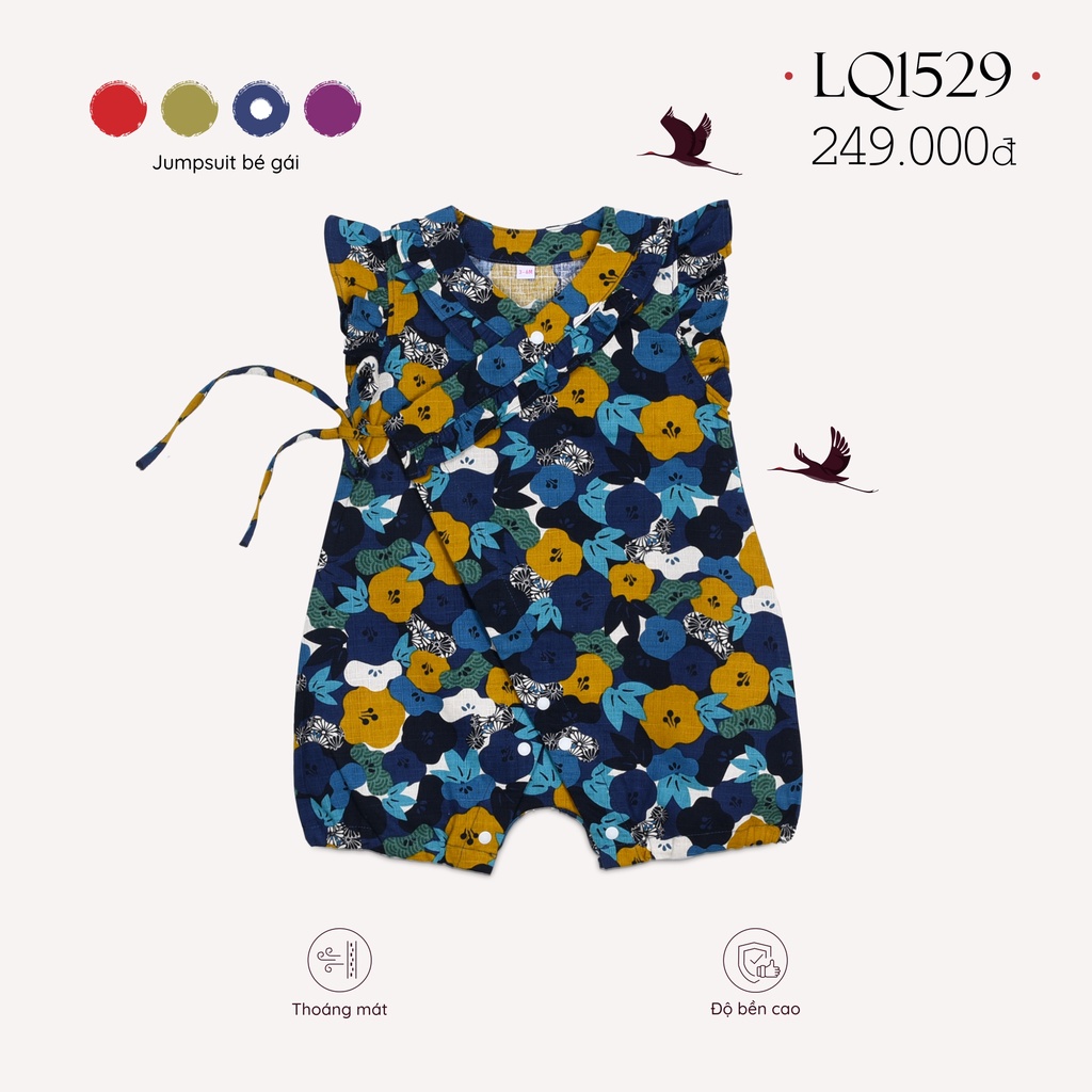 Jumpsuit Bé Gái LQ1529 - HELLO BnB