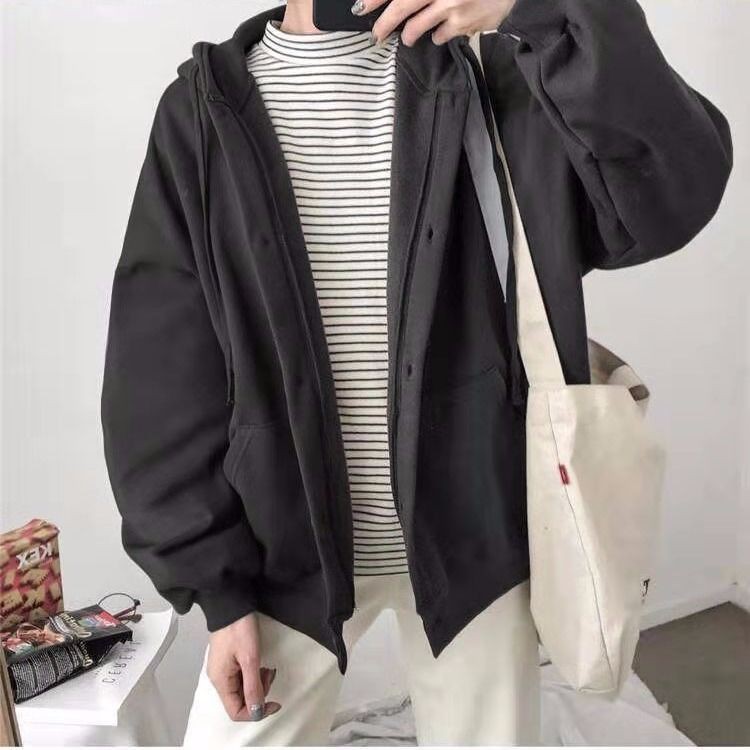 Áo khoác nam nữ oversize phong cách ulzzang , áo hoodie nỉ local brand ; A07 - MOZETO