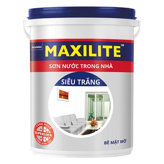 Sơn maxilte total siêu trắng - nội thất - 5l