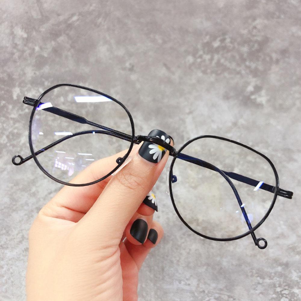 ESPO Mắt Kính Gọng Tròn Bằng Kim Loại Phong Cách Unisex