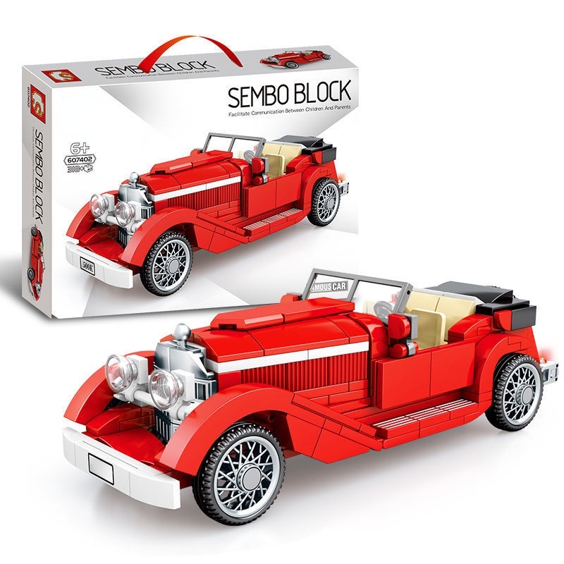 Mô Hình Lắp Ráp Lego Xe Hơi Cổ Điển Hoài Niệm