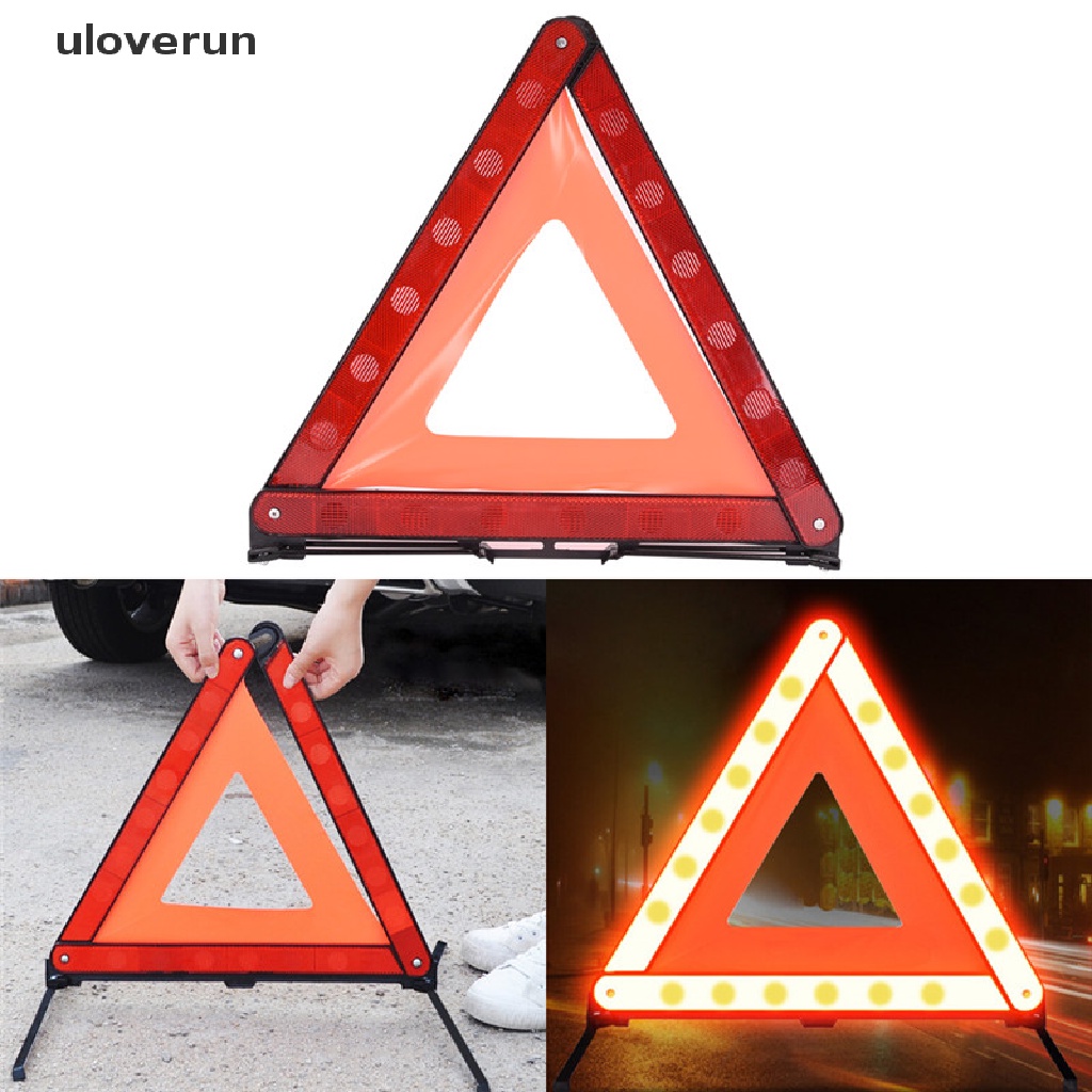 Biển Cảnh Báo Khẩn Cấp Hình Tam Giác Phản Quang Chuyên Dùng Cho Xe Hơi