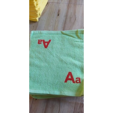 Combo 50 Khăn mầm non cotton ký hiệu 50 hình khác nhau