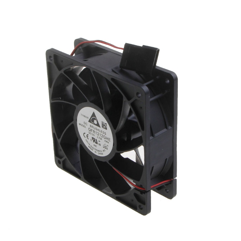 Bộ Điều Khiển Tốc Độ Quạt Không Chổi Than 12x12x3.8cm 210CFM 2 Dây PWM QFR1212G