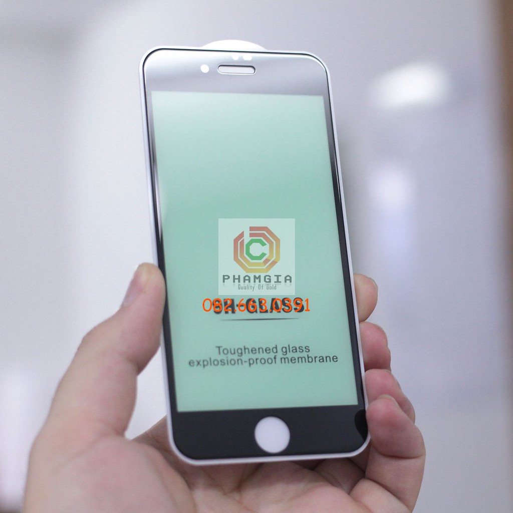 Kính cường lực Full màn IPhone SE 2020 Full keo, 9H bền, chuẩn