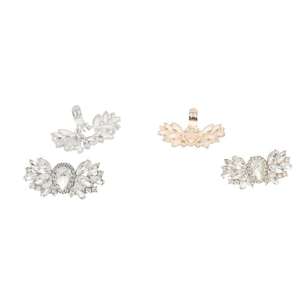 .1 Móc Khóa Kẹp Hình Vuông Dùng Trang Trí Giày Cưới