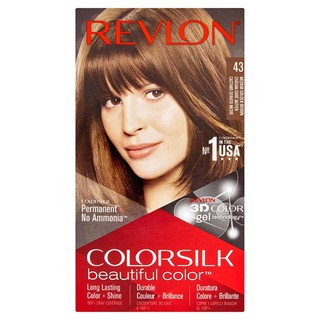 Thuốc nhuộm tóc Revlon số 43 màu nâu ánh kim, 100% chính hãng. VOV567 cung cấp và bảo trợ.