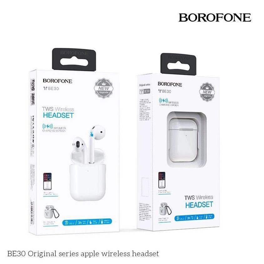 Tai nghe Bluetooth True Wireless Borofone BE30 Plus series V5.0, Kết nối tự động popup