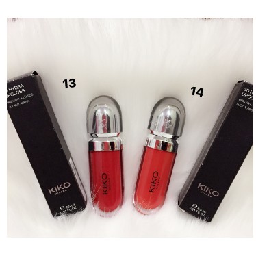 [Sale 60%] SON BÓNG KIKO 3D HYDRA LIPGLOSS Số 13 Đỏ cherry
