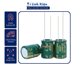Tụ hóa 10UF 450V chất lượng tốt.