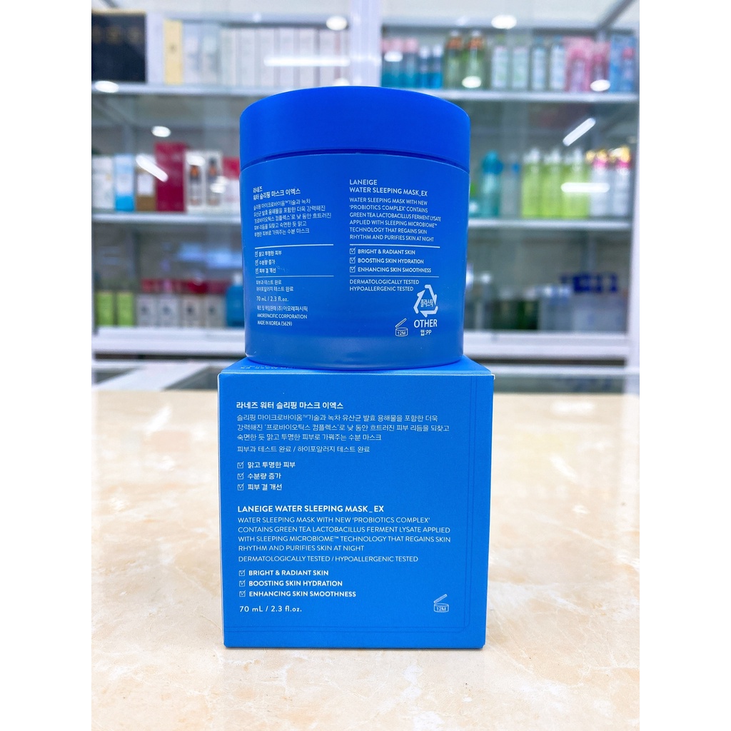 (70ml) Mặt Nạ Ngủ Cấp Nước LANEIGE Special Care Water Sleeping Mask Fullsize Mẫu Mới